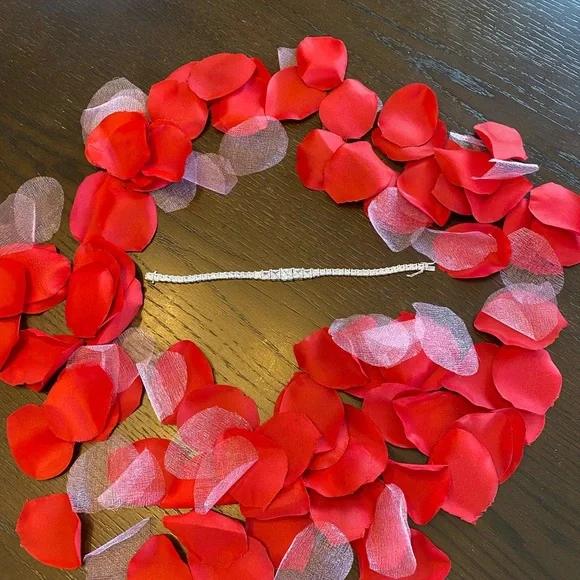 PRICE DROP!!!🎉🎉🎉Absolute™ Sterling Silver Quadrillion-Cut Tennis Bracelet💛 - Picture 3 of 8